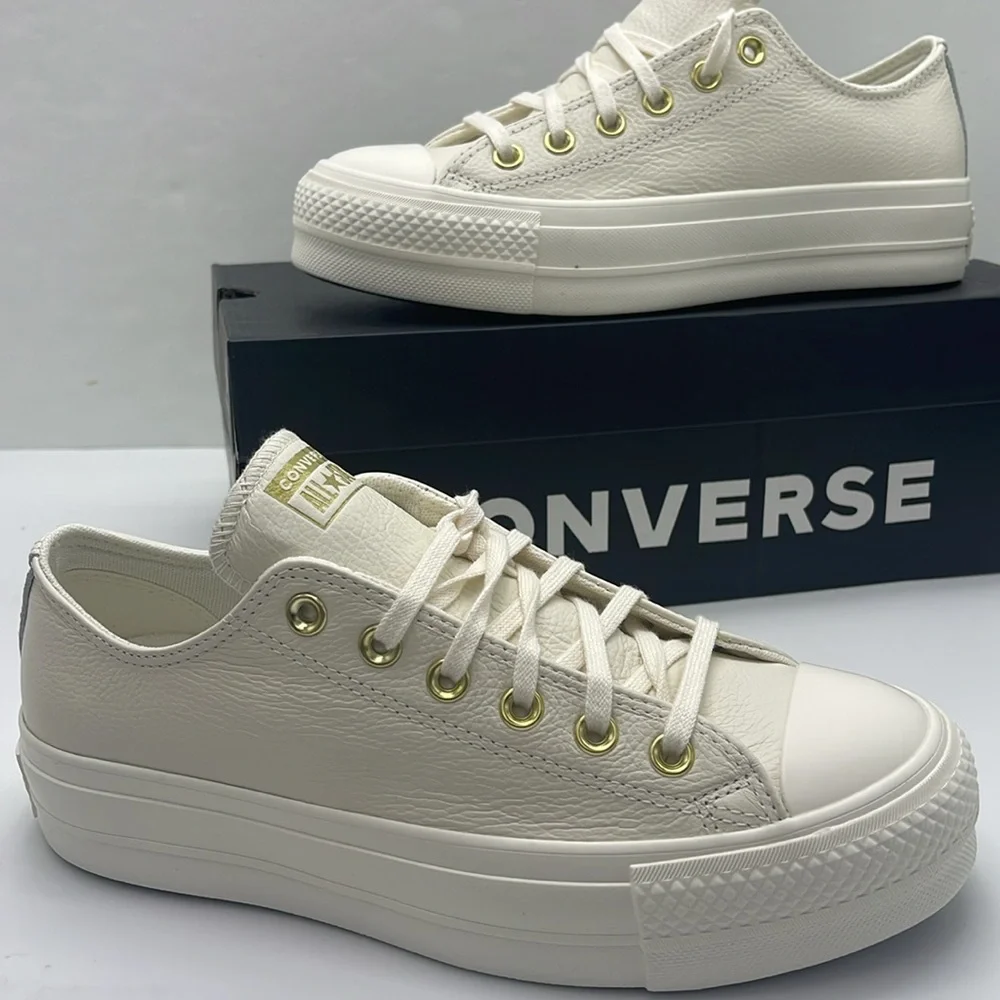 Converse WMNS Platform Sneakers A12765C
CTAS LIFT OX
EGRET/EGRET/GOLD - Picture 14 of 16